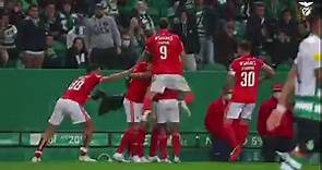⚽ Gil Dias estreou-se a marcar pelo Benfica!