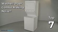 Washer/Dryer Combo Dryer Making Loud Noise — Washer/Dryer Combo Troubleshooting