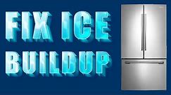 Fix Ice Buildup Easy (4K) Samsung Refrigerator