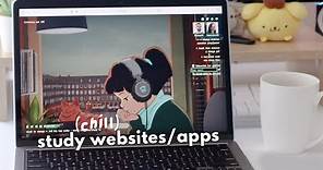 6 chill study websites/apps for students ✨