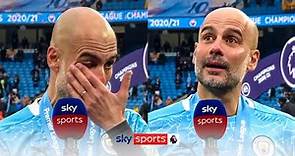 Pep Guardiola breaks down into tears speaking about Sergio Aguero leaving Manchester City