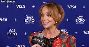 Jayma Mays Tells Us All About 'Disenchanted' & Her Thought On Lea Michele In 'Funny Girl' | D23 Expo