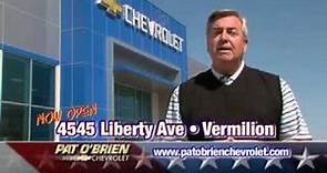 Our Newest Pat O'Brien Chevrolet Dealership in Vermilion
