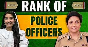 Rank of Police Officers in India | Indian Police Service | UPSC | State PSC