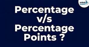 Percentage v/s Percentage Points? | Fun Math | Don't Memorise