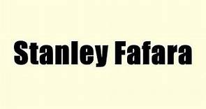 Stanley Fafara