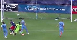 Teal Bunbury's goal gives New England the early lead