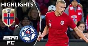 Erling Haaland and Martin Odegaard shine in Norway's win over Slovakia | Highlights | ESPN FC
