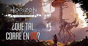 Horizon Zero Dawn: ¿Qué tal corre en PC?