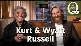 Kurt and Wyatt Russell on playing the same character in the new Godzilla series