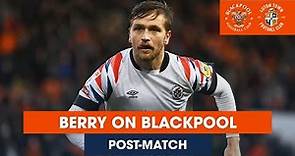 POST-MATCH | Luke Berry reacts to his goal and the win at Blackpool!