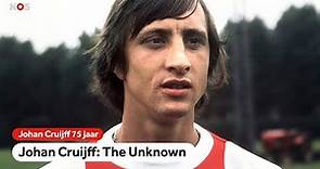 Johan Cruijff: The Unknown, uniek beeld van Nederlands grootste voetballer ooit | Johan Cruijff 75