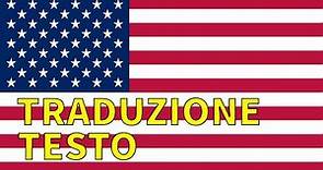 Inno STATI UNITI AMERICA TRADUZIONE + TESTO Italiano - The Star Spangled Banner