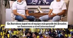 Juan Ignacio Dinenno recordó su paso por Barcelona SC: "Jugué en el mas grande de Ecuador"