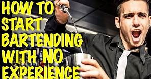 How To Get a Bartending Job with No Experience - Bartending 101