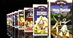 Walt Disney Masterpiece Collection (1994) Promo (VHS Capture)