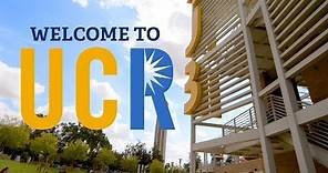 Welcome to UCR!