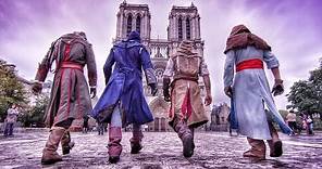 Assassin's Creed Unity Meets Parkour in Real Life - 4K!