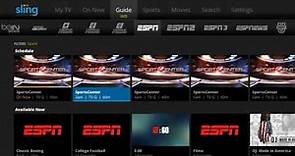 What Is ESPN 3 On Sling TV