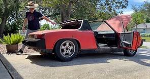 Porsche 914 Restoration | Rescue & First Look - Day #1