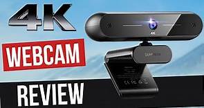 Depstech DW40 4K Autofocus 30fps Webcam Unboxing, Sound and Video Review!