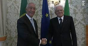 Incontro bilaterale con il Presidente della Repubblica portoghese, Marcelo Rebelo de Sousa
