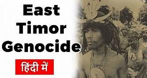 East Timor genocide - History of Indonesian invasion and occupation of East Timor