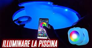 COME ILLUMINARE qualsiasi piscina con meno di 100€ con i LED LyLmLe 40W