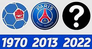 A evolução do logotipo do Paris Saint-Germain | Todos os emblemas de futebol do PSG na história