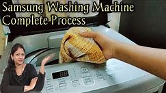 Samsung Top Load Washing Machine Complete Washing Process | Washing Machine