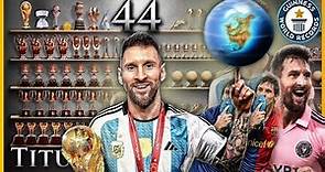 TODOS los Títulos de Lionel Messi 2004 - 2023 | RECORD MUNDIAL