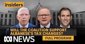 Full stage 3 tax changes analysis with Anthony Albanese | Insiders