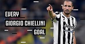 17 Years of Giorgio Chiellini Goals ⚽ | Juventus