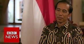 Indonesia's President Joko Widodo Interview - BBC News