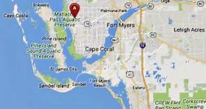 map of Fort Myers Florida