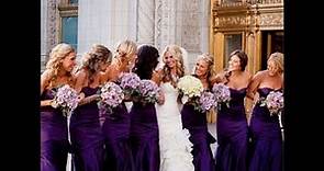 Purple Wedding Dresses For Bride