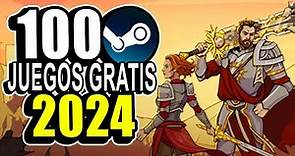 🎮 100 JUEGOS GRATIS que deberías jugar en 2024 🎮 [PARTE 1] Juegos Gratis Steam | SauKoz Time