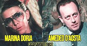 Amedeo d'Aosta + Marina Ricolfi Doria. E.Biagi speciale "Casa Savoia" (1983)