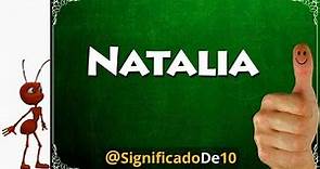 Significado del nombre Natalia 【Significado de los Nombres】