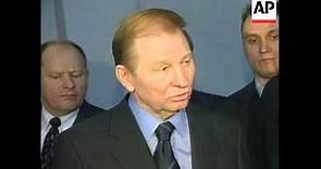 Ukraine: Kuchma: Ukrainian president Leonid Kuchma