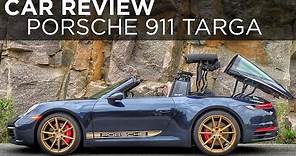 2021 Porsche 911 Targa 4S review | Why go MANUAL in 2021? (7-Speed!) | Driving.ca