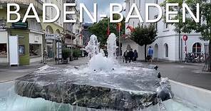 Baden-Baden, Germany (4K)