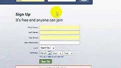 how to register an account on facebook