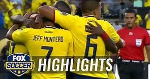 Antonio Valencia scores Ecuador's fourth goal vs. Haiti | 2016 Copa America Highlights