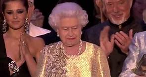 Ein Rückblick: The Queen's Diamond Jubilee Concert finale & speech 4th June 2012