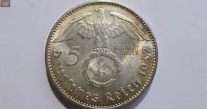 Deutsches Reich - 5 Reichsmark 1937 A - Paul von Hindenburg