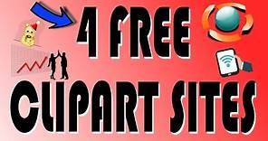 4 Free Clipart Sites - Vector SVG and other Formats