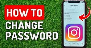 How To Change Instagram Password (2023)