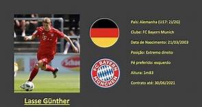 Lasse Günther (FC Augsburg / FC Bayern Munich / Germany) highlights vs France U16