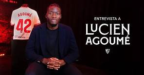 Las primeras palabras de Lucien Agoumé como sevillista